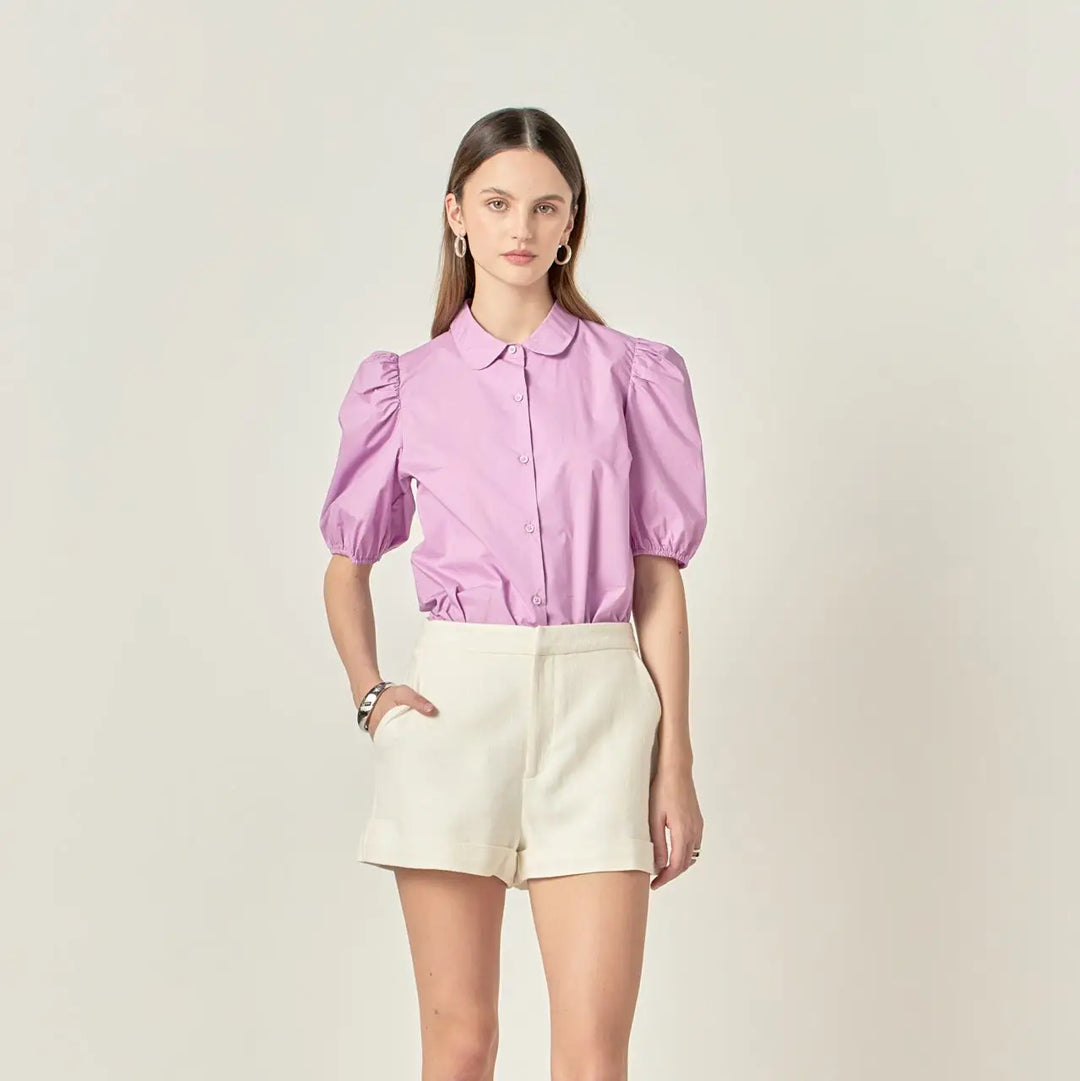 Peter Pan Collar Shirt