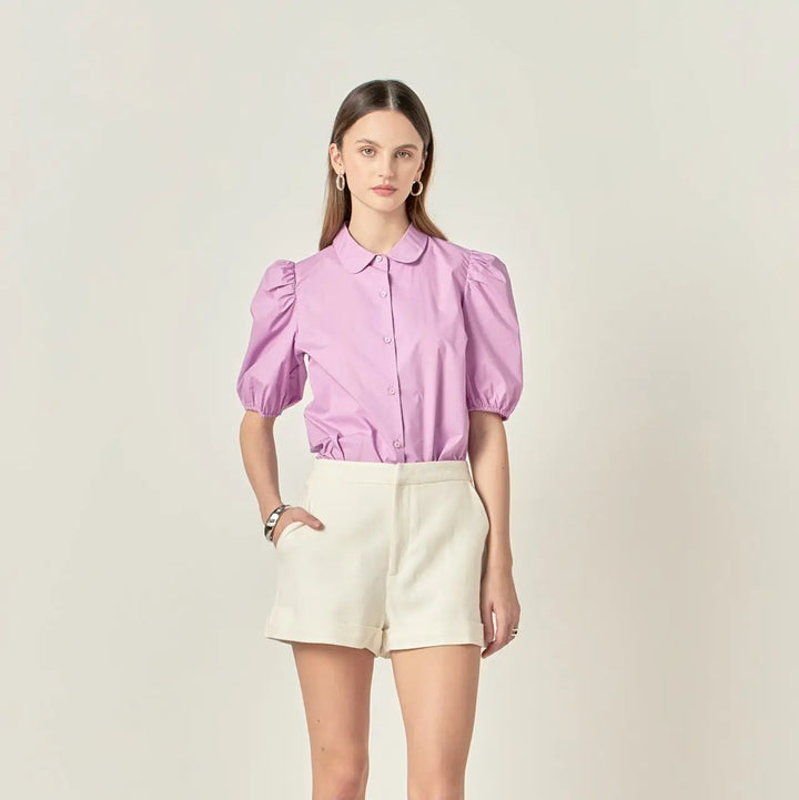 Peter Pan Collar Shirt