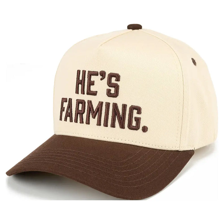 He's Farming Trucker Hat