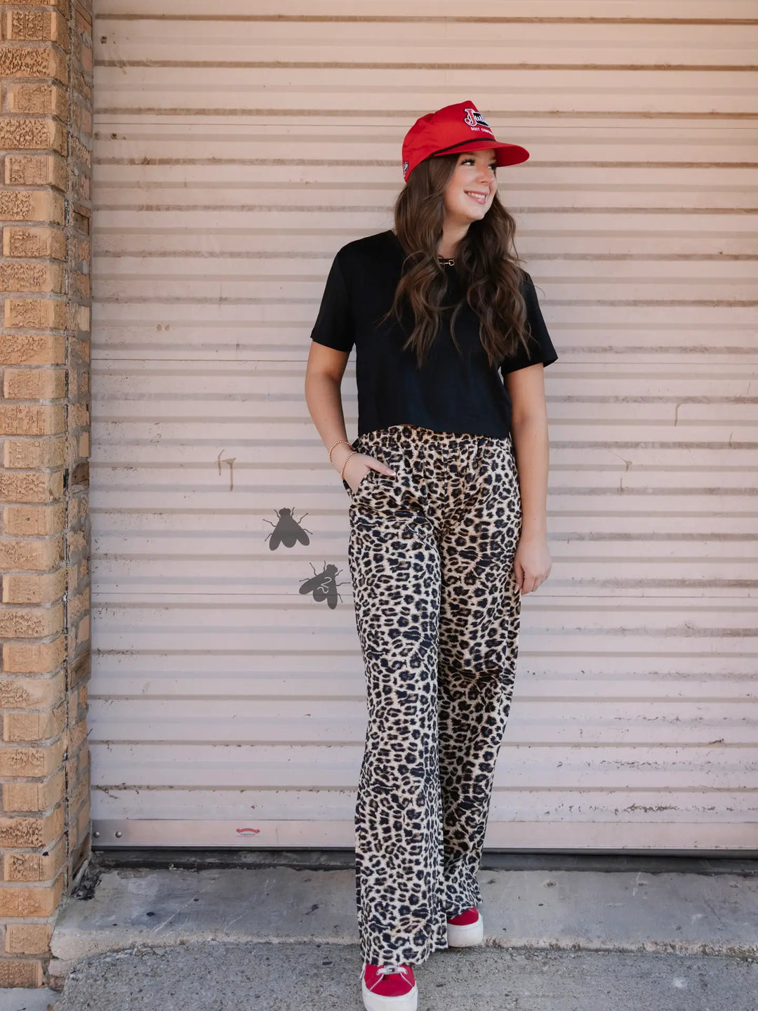 Off Tha Track *Leopard Pants