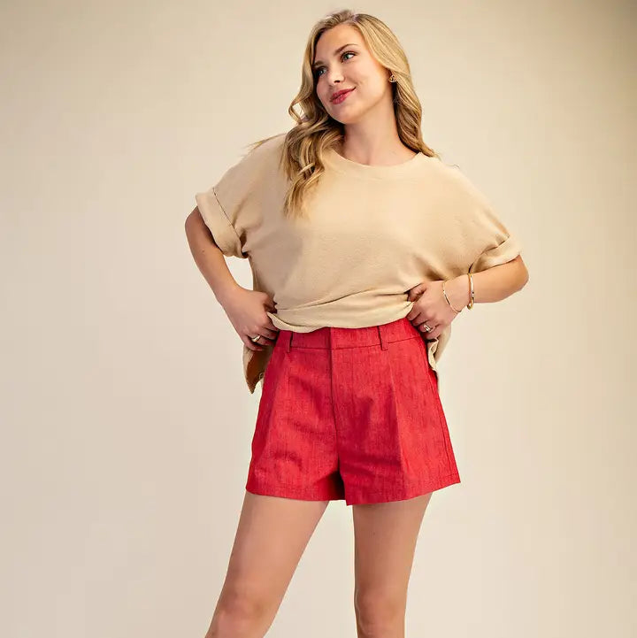 Havanah High Rise Shorts