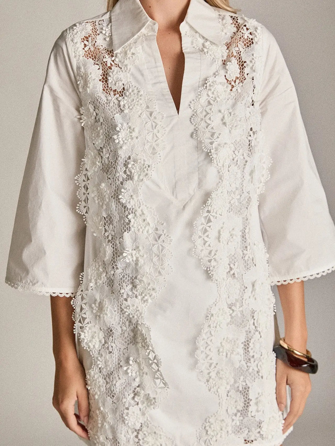 Lace Reverie Mini Dress