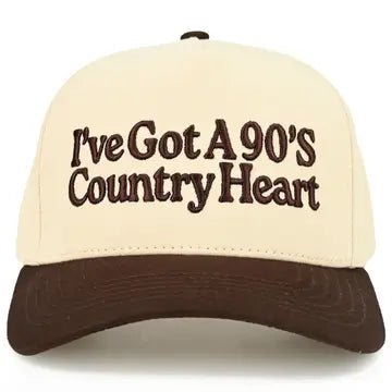 I've Got a 90's Country Heart Trucker Hat