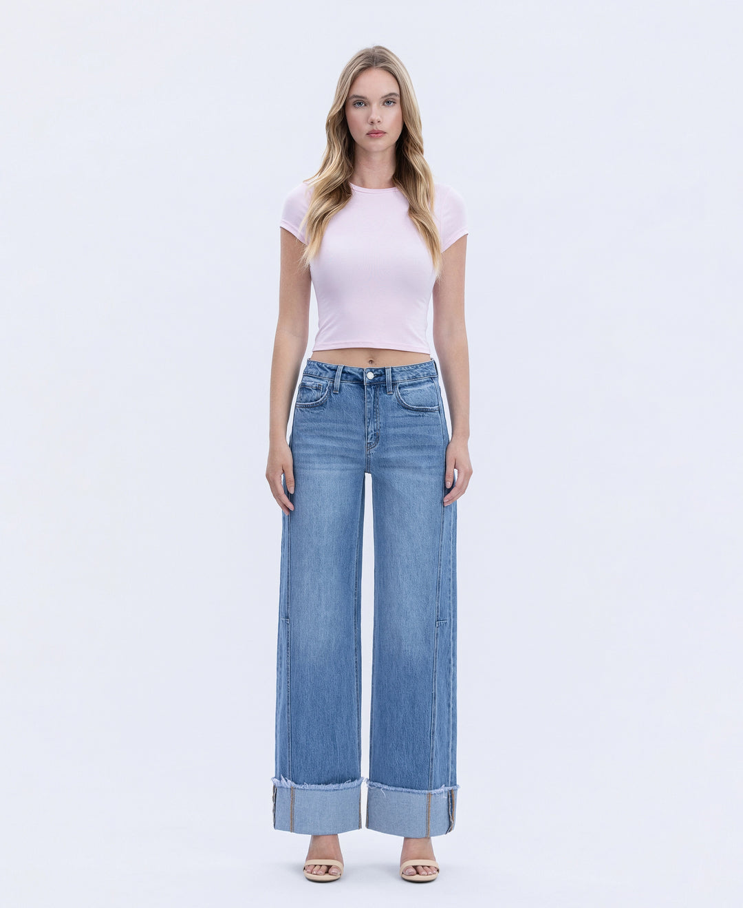 Adore Cuff Panel Jeans