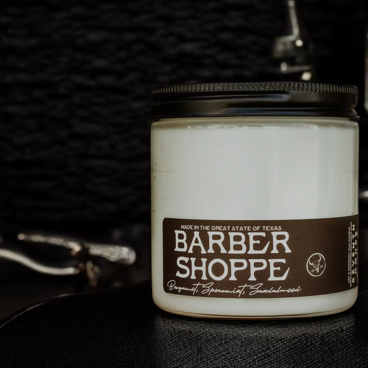 Barber Shoppe - Bergamot & Amber Candle