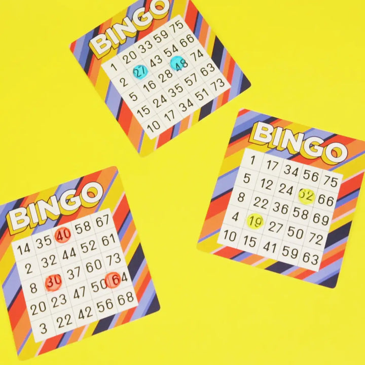 Bingo Game with Metal Wheel