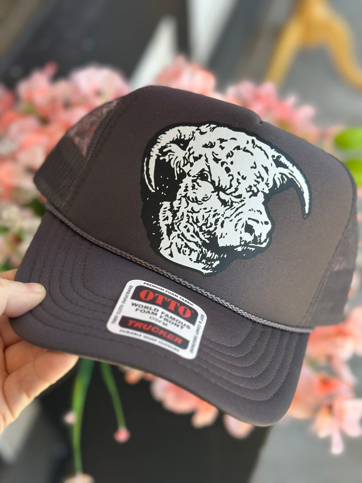 The Horned Bull Trucker Hat