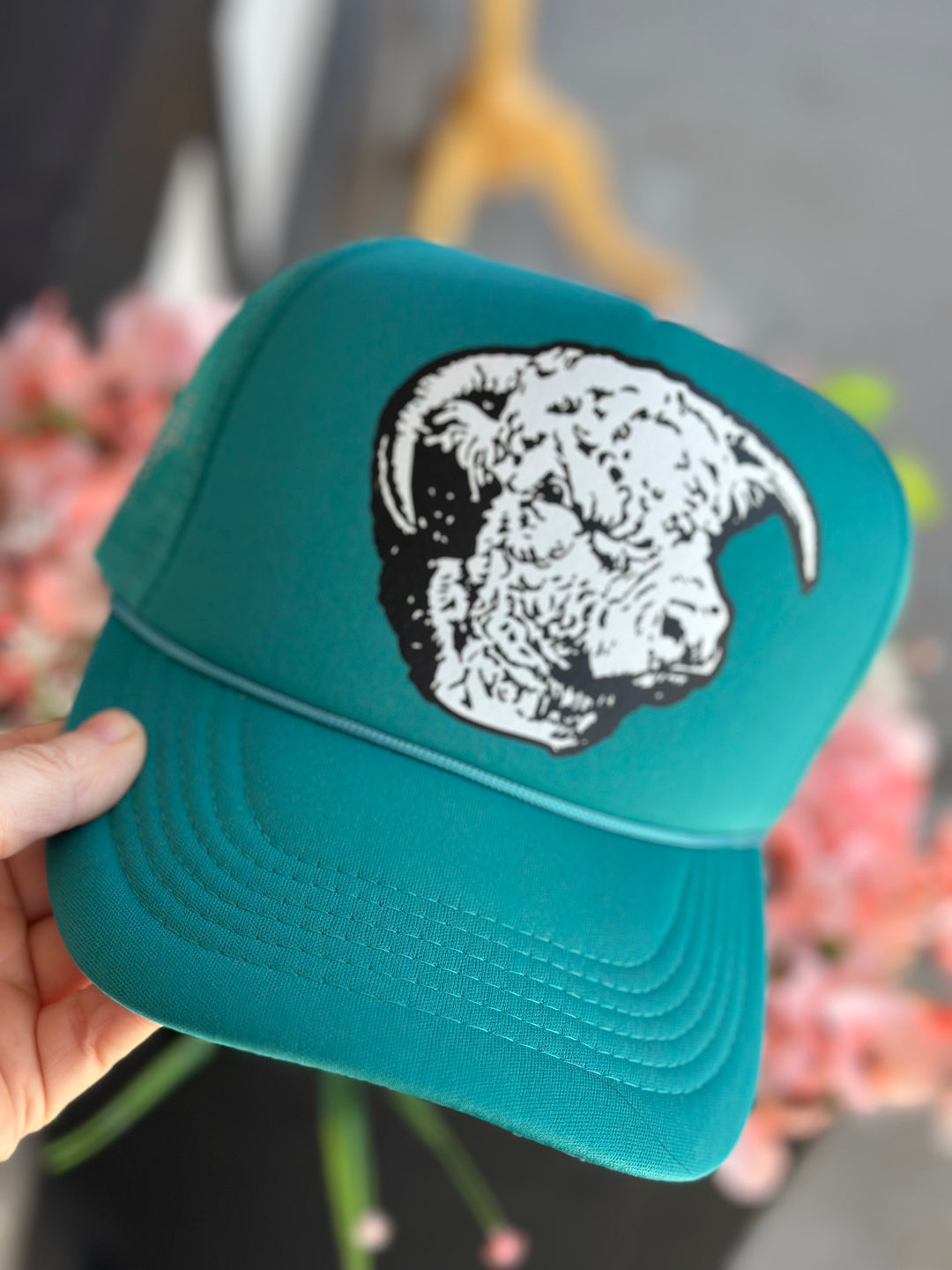 The Horned Bull Trucker Hat