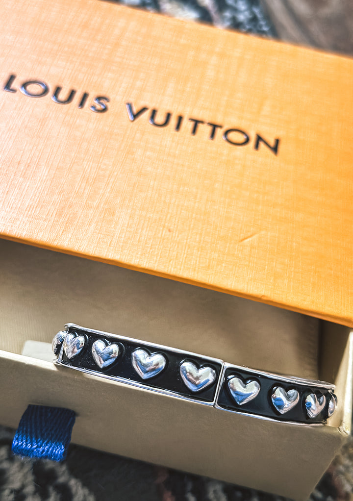 Slim Western Bubble Heart Bracelet