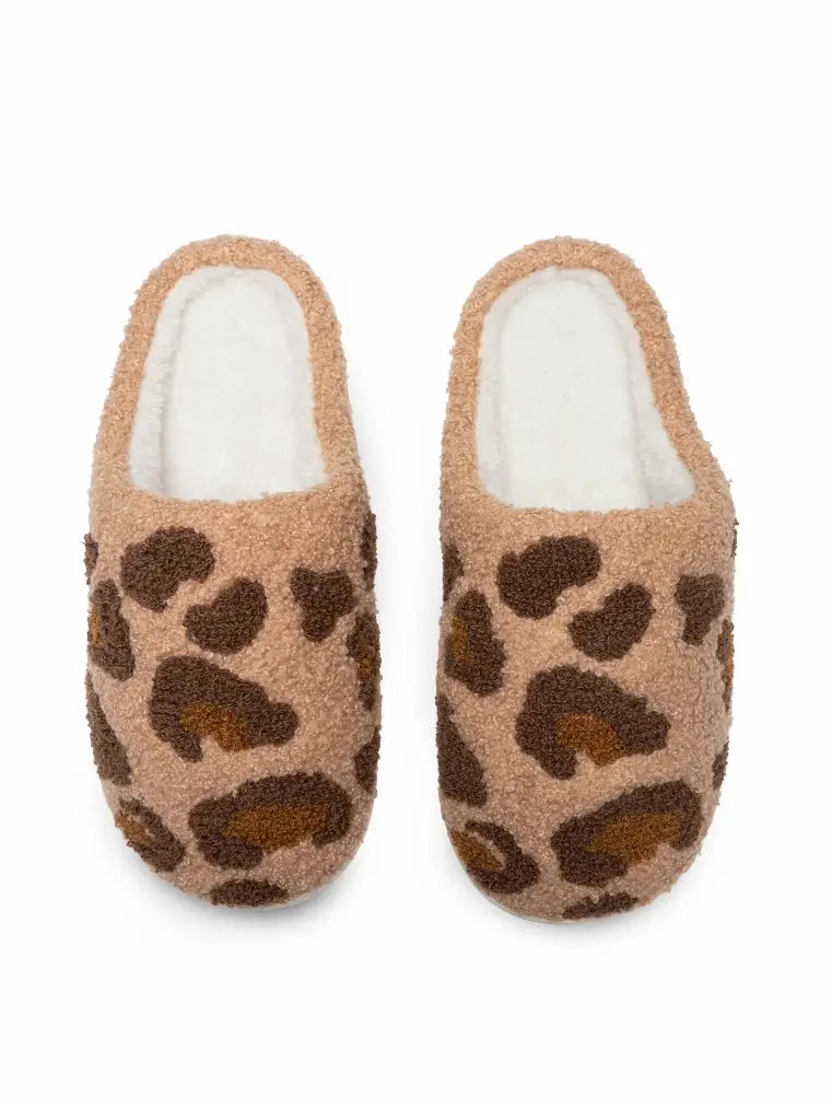 Leopard Slippers