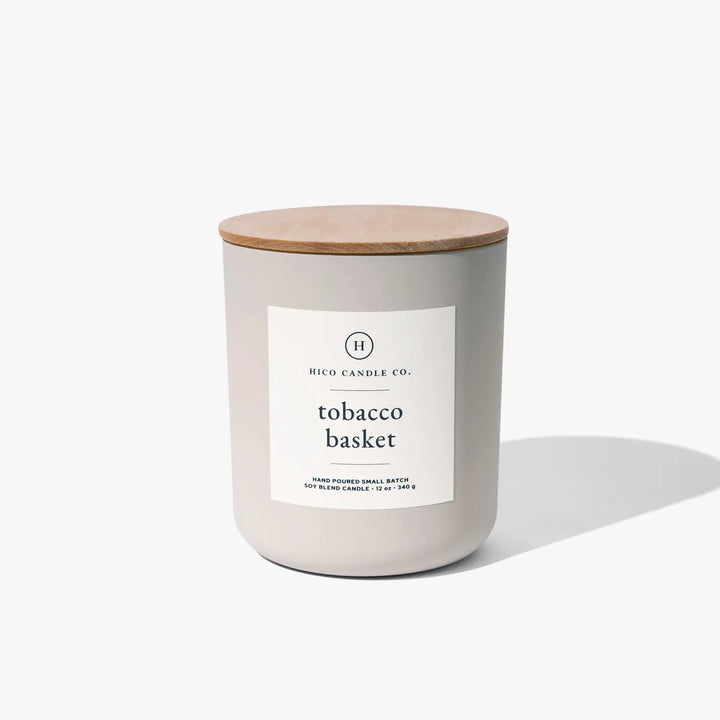 Tobacco Basket Candle