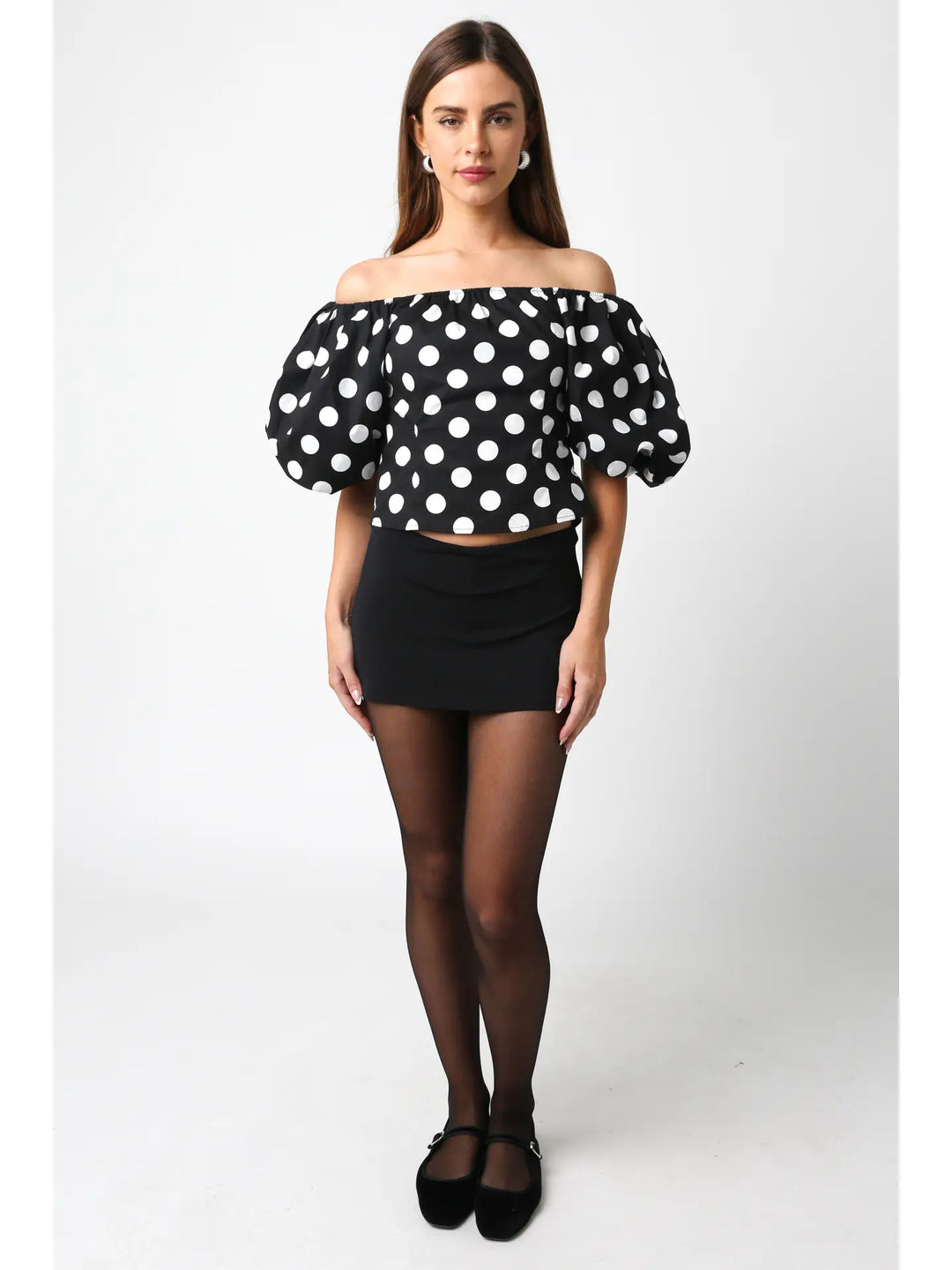 Monique Polka Dot Top
