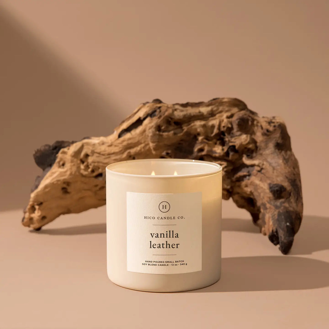 Vanilla Leather Candle