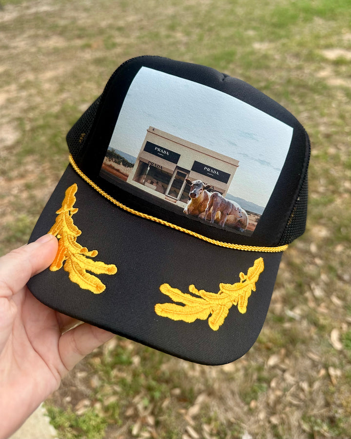 Captain Charolais in Marfa Trucker Hat