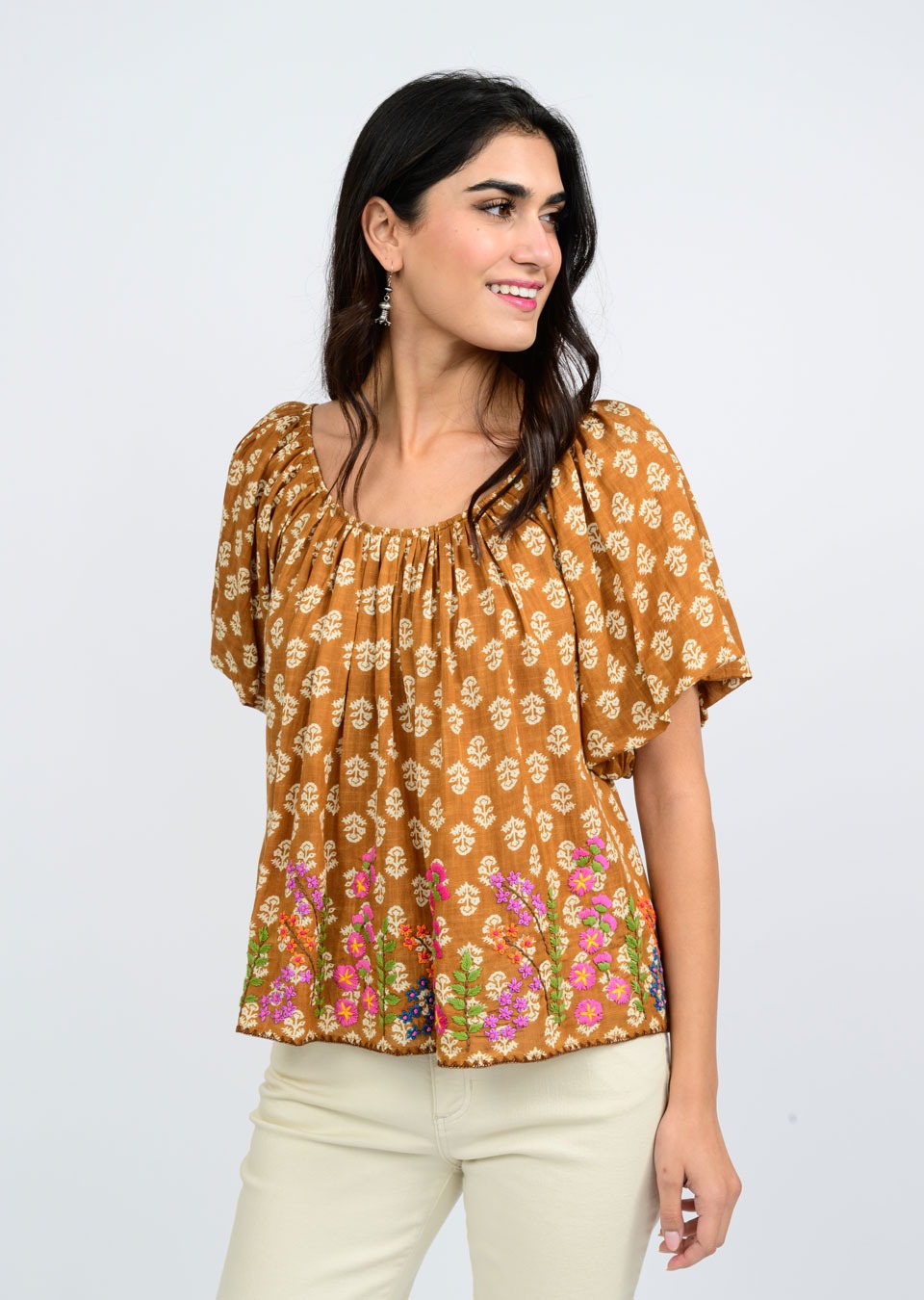Ivy Jane- Garden of Flowers Top
