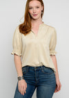 Ivory Suede Top by Ivy Jane