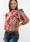 Patchwork Peasant Top by Ivy Jane