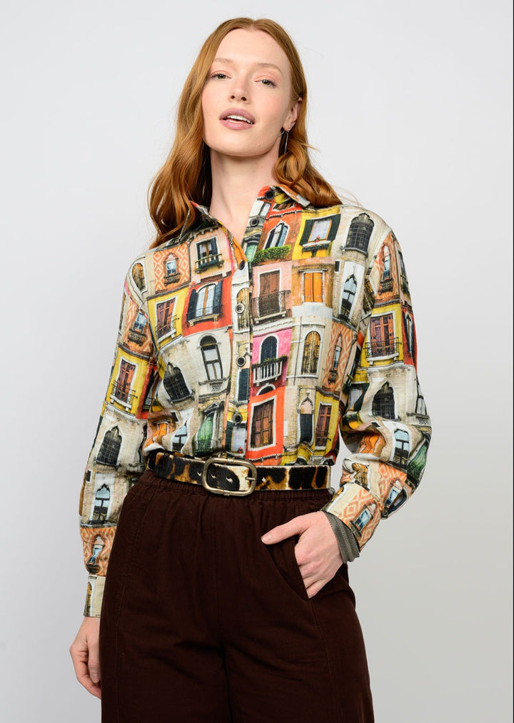 Window To The World Shirt-Ivy Jane