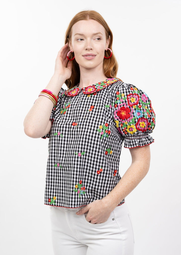 Gingham Garden Top by Ivy Jane