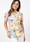 Patch Floral Popover Top by Ivy Jane