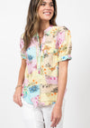 Patch Floral Popover Top by Ivy Jane