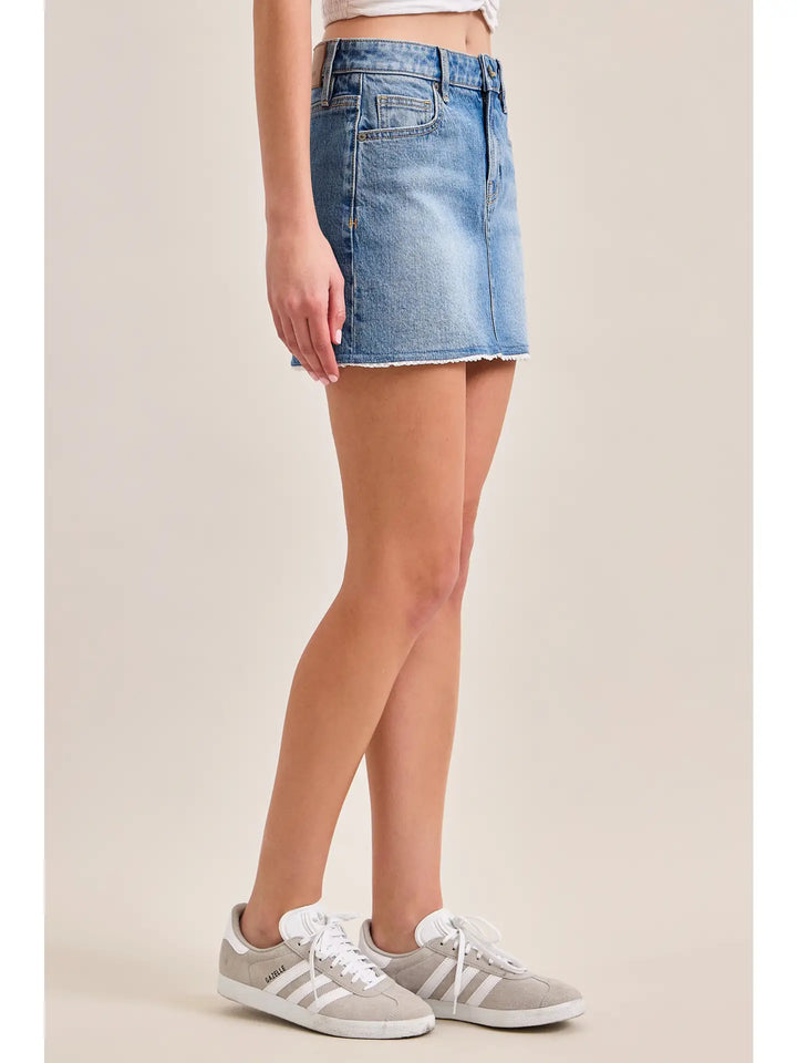 Lace Hem Skirt