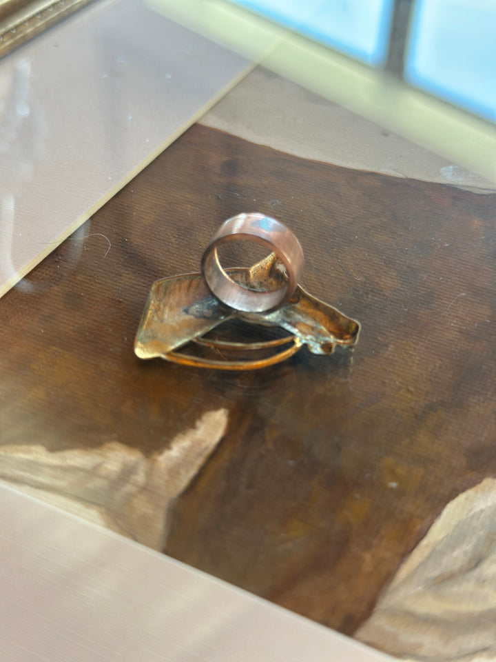 Vintage Horse Head Scarf Slide