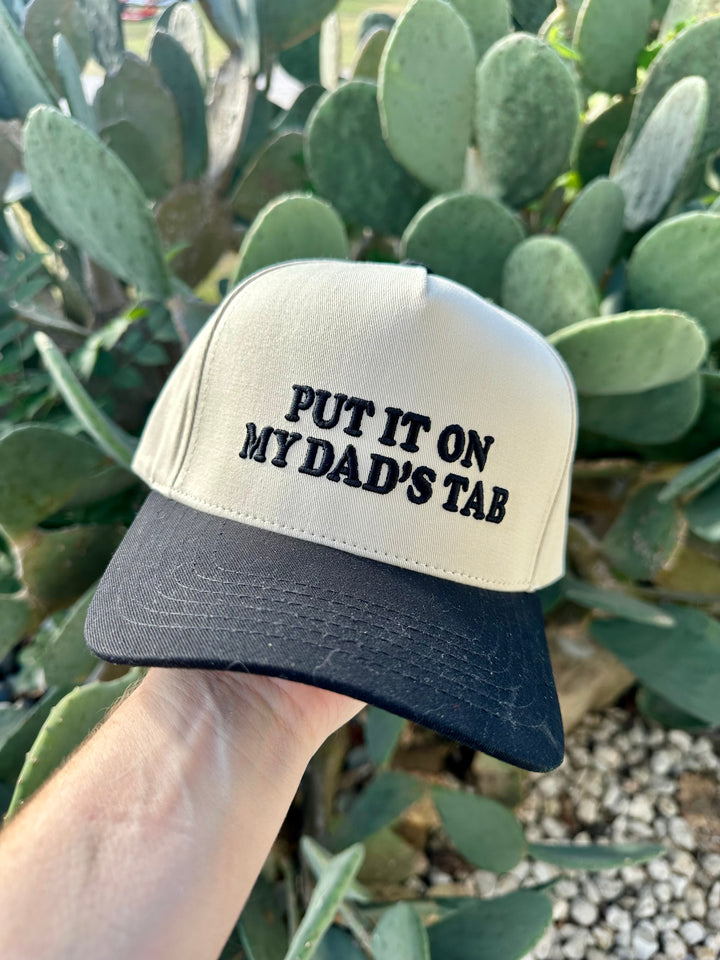 Put It On My Dad's Tab
