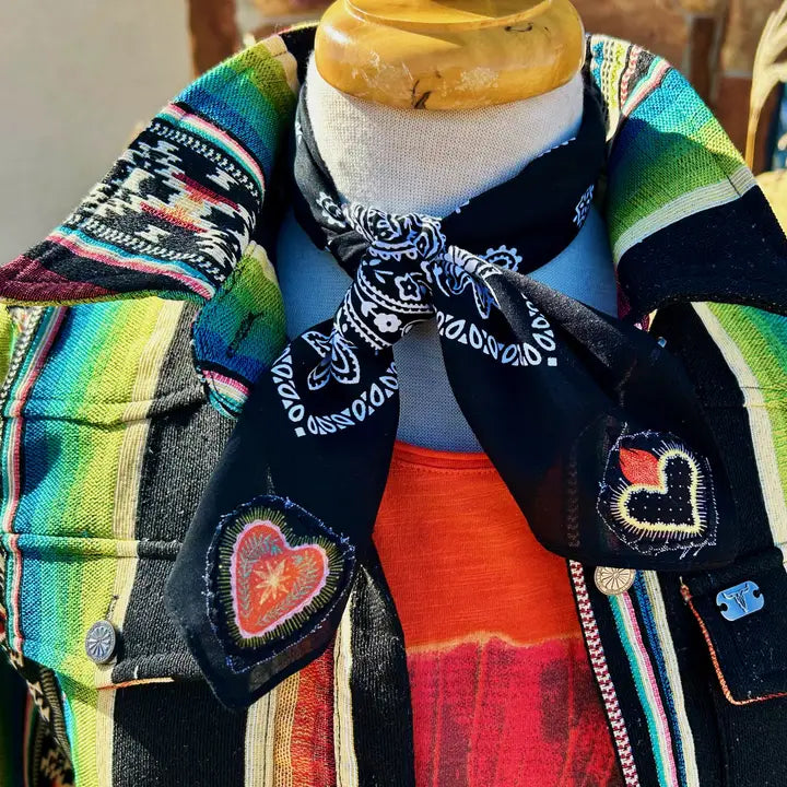 Love & Prayers Embroidered Bandana