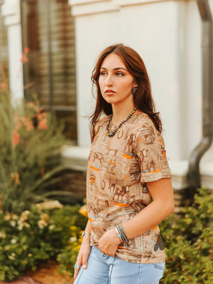 Sunset Ranch Tee