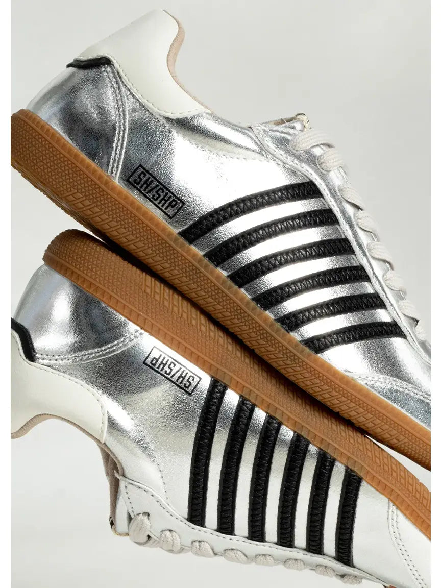 The Stevie Silver Sneaker