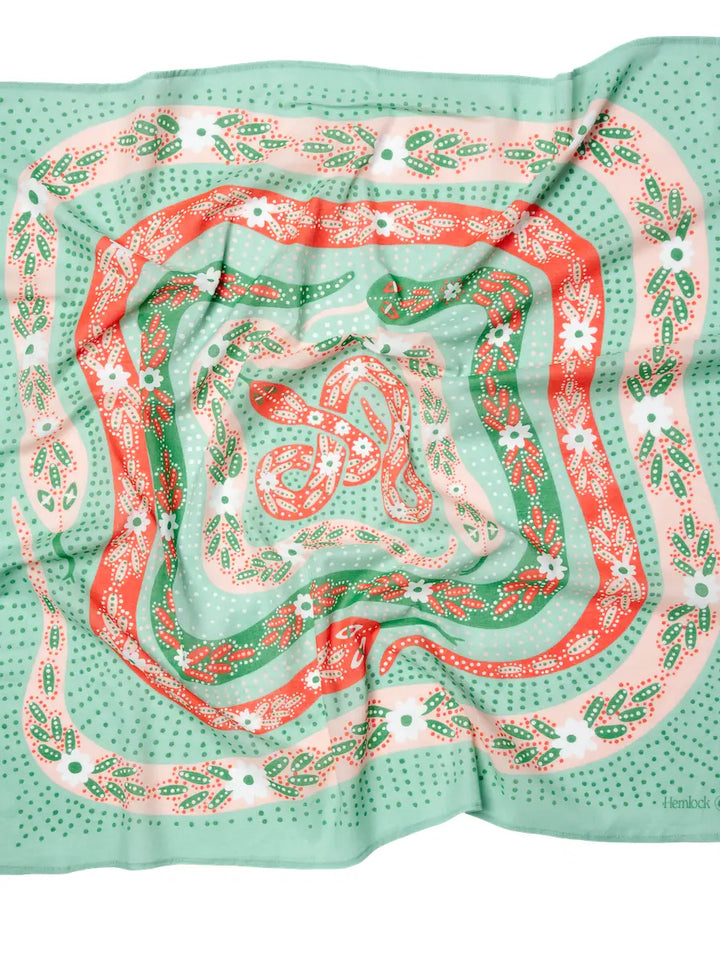 34" Wild Rag Snakes Bandana