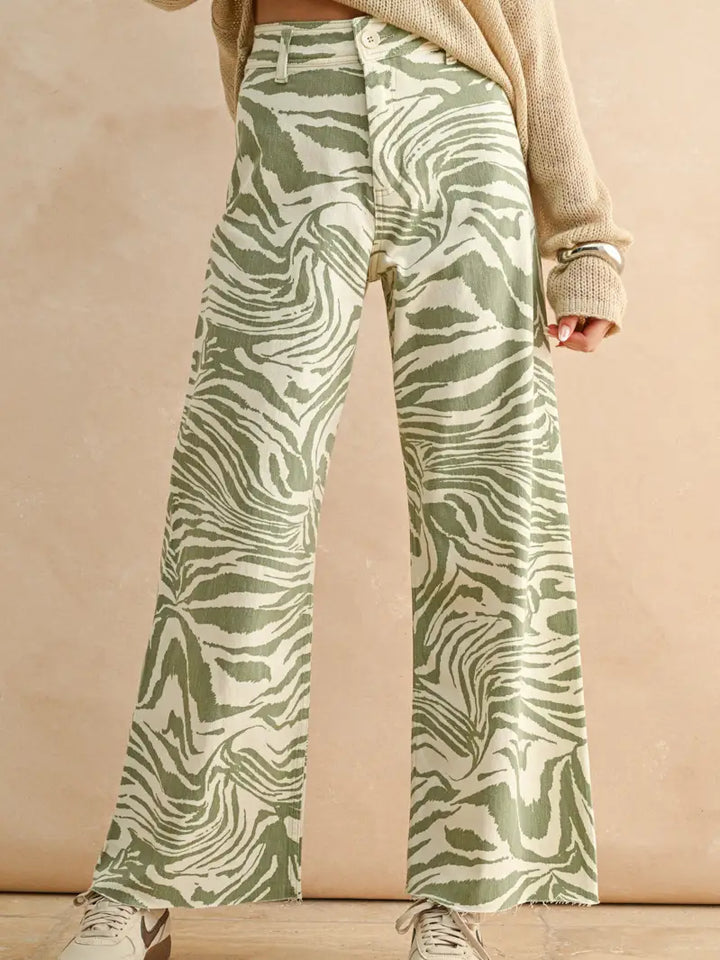 The Zebra Pants-Olive