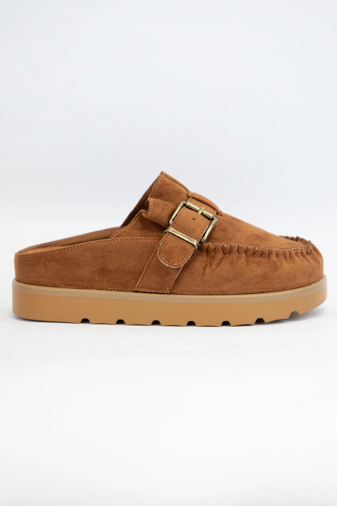Effy Ruffle Slip-On Moccasin Mule