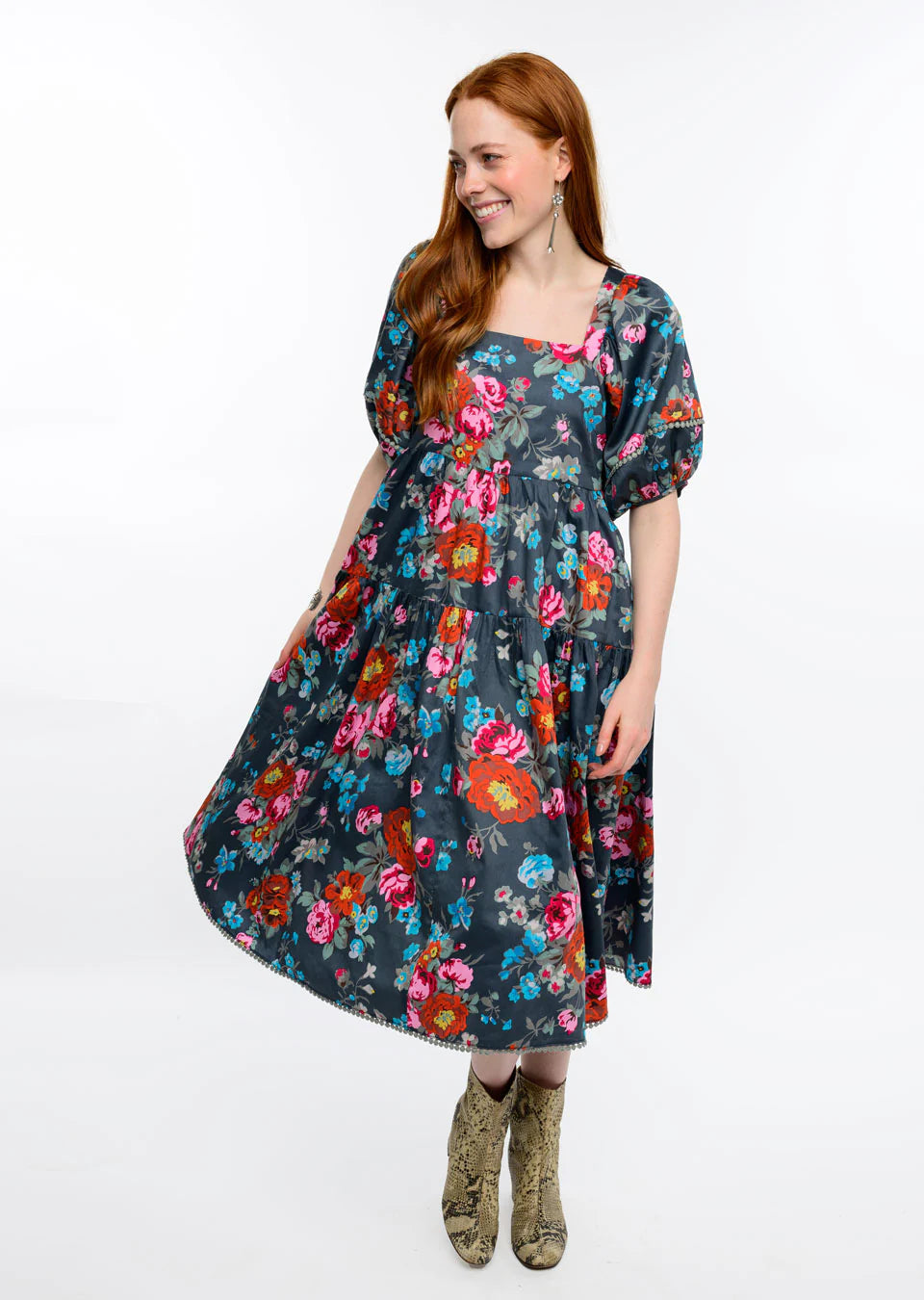 Climbing Roses Dress by Uncle Frank