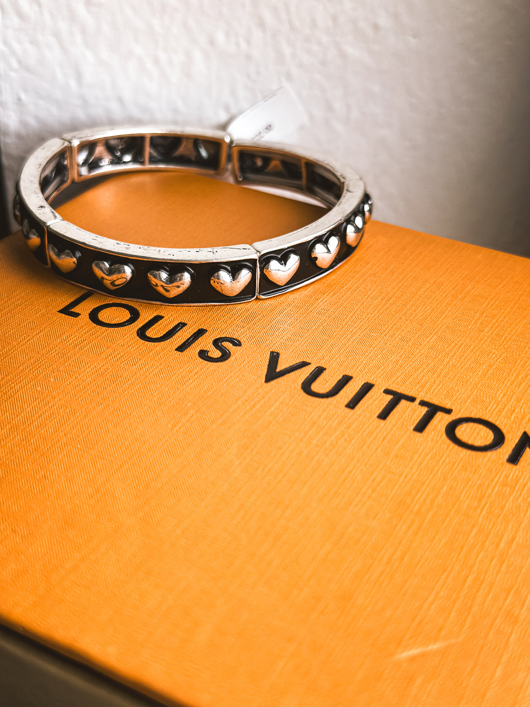 Slim Western Bubble Heart Bracelet