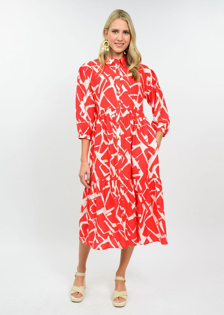 Tierred Shirt Dress by Uncle Frank