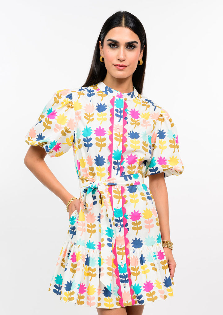 Tulips In A Row Dress by Uncle Frank