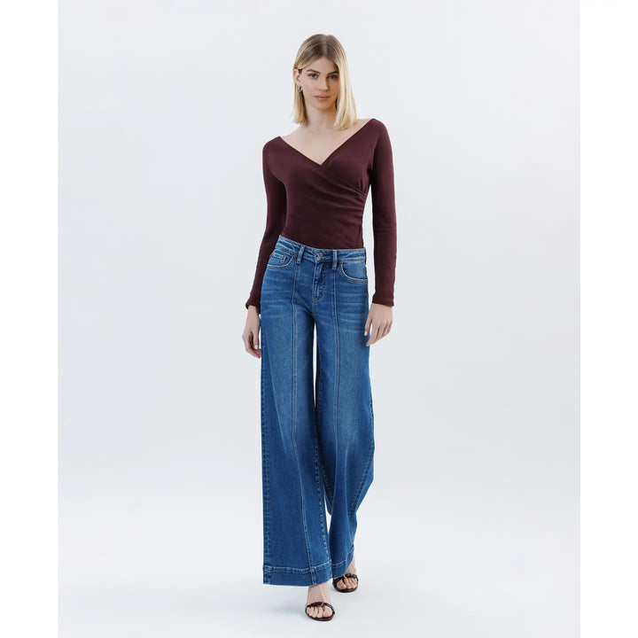 Pleated Trouser Jeans