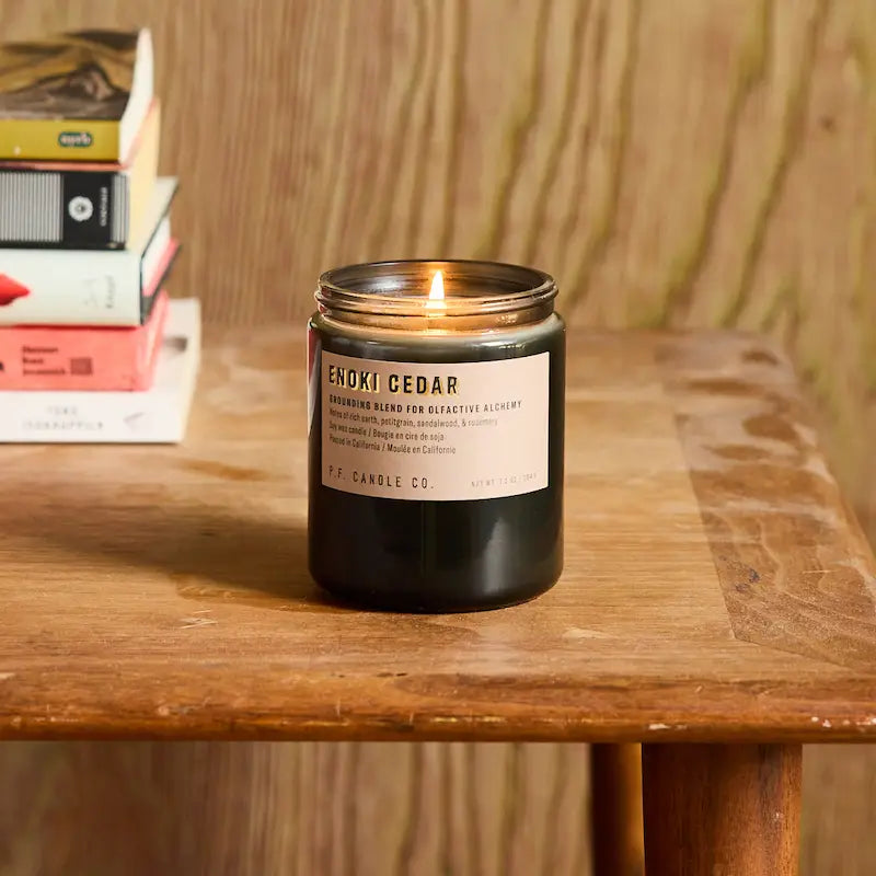 Enoki Cedar - 7.2 oz Alchemy Soy Candle