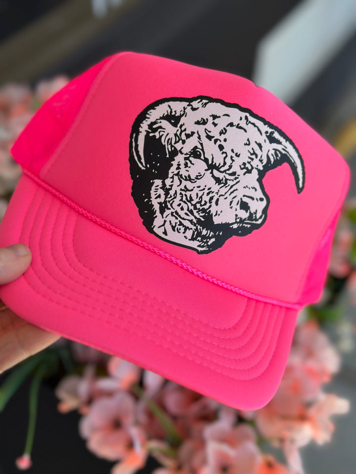 The Horned Bull Trucker Hat