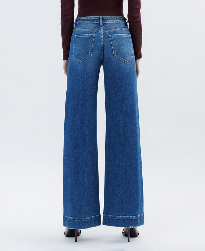 Pleated Trouser Jeans