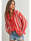 OVERSIZED CHENILLE CARDIGAN