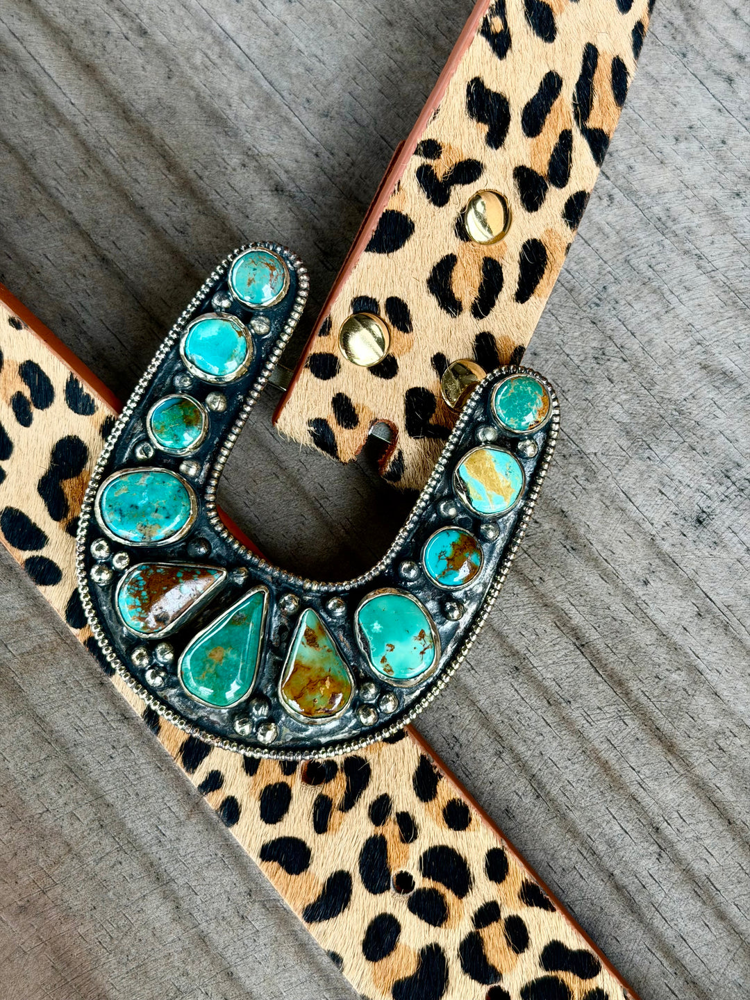 Mora Turquoise Bead Buckle