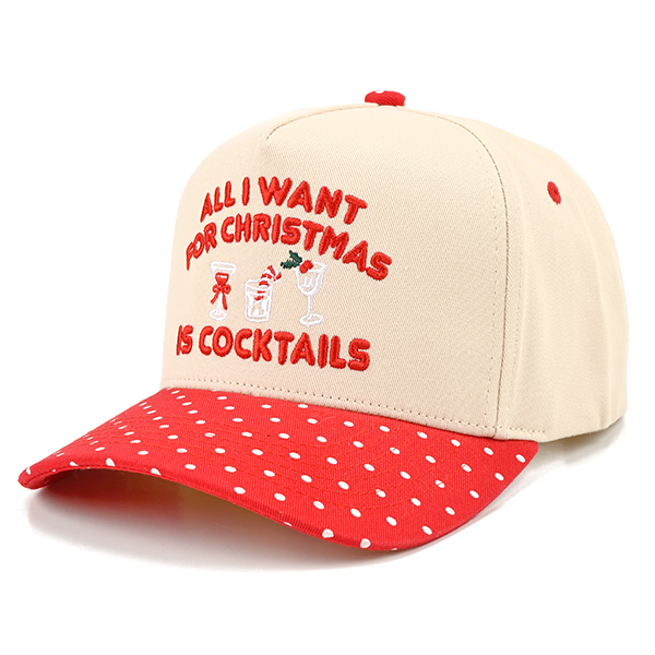 All I want For Christmas Is Cocktails Trucker Cap