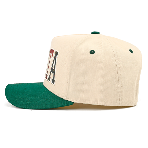 SANTA  Patch Trucker Cap- Dark Green