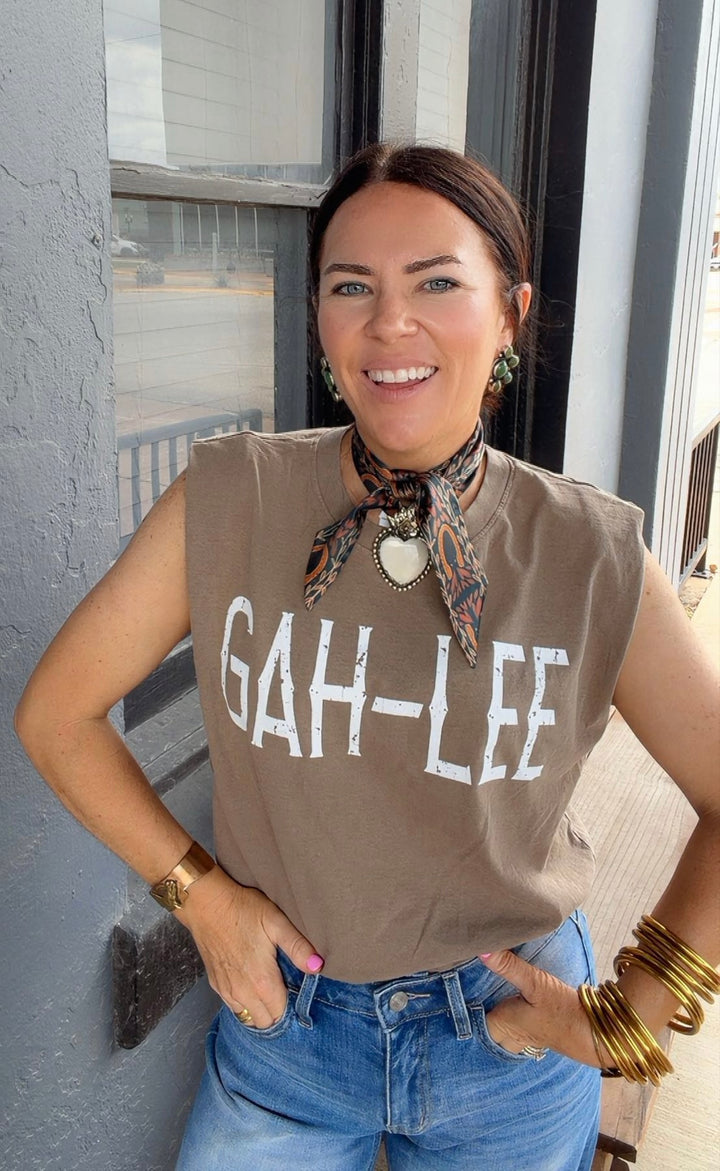 Gah- Lee Boxy Tank - PREORDER