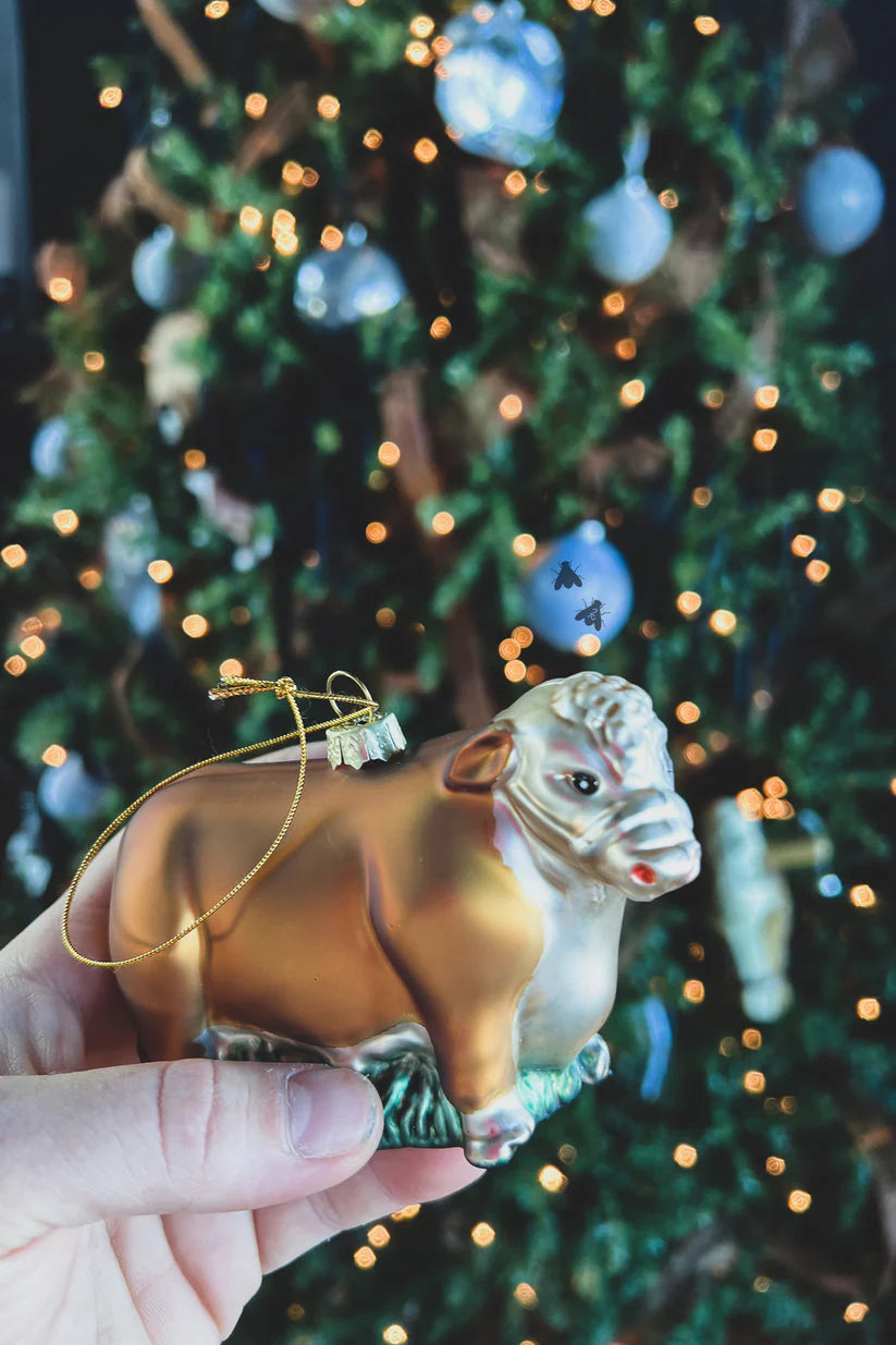 Hereford Christmas Ornament