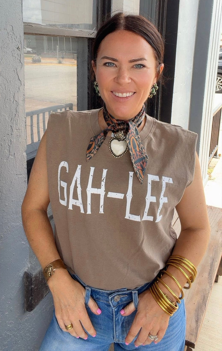 Gah- Lee Boxy Tank - PREORDER
