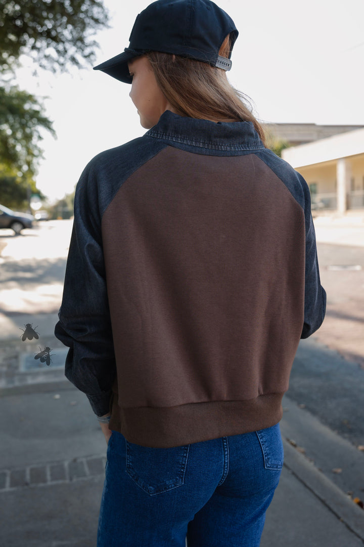 Calling em’ Home Angus Top